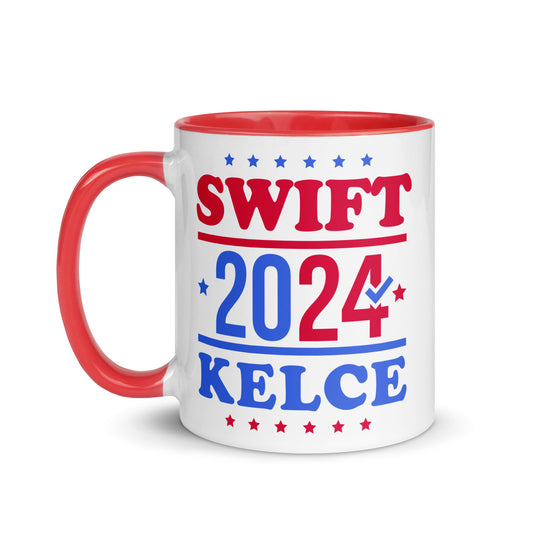 Swift / Kelce 2024 Mug - Retro 2