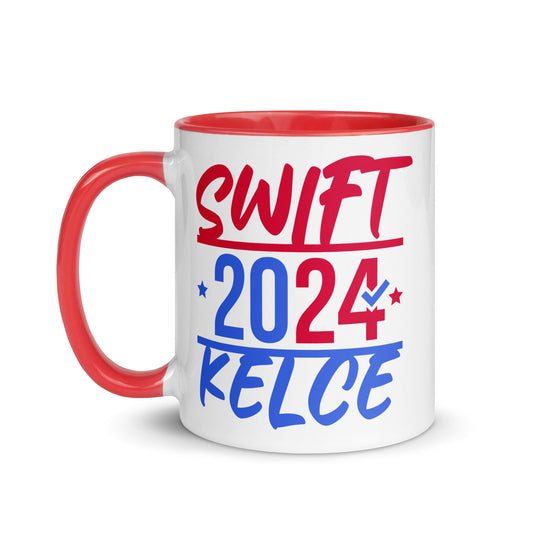 Swift / Kelce 2024 Mug - Retro 1