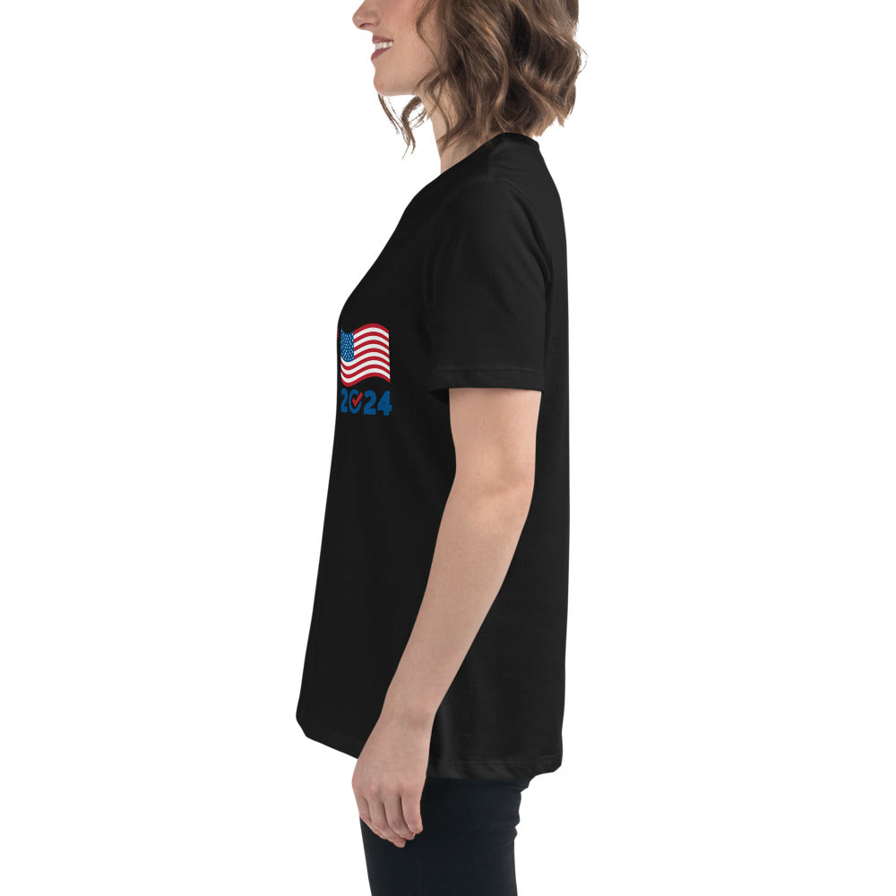 Swift / Kelce 2024 Shirt - Flag Modern Lines