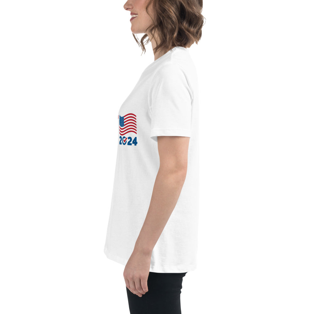 Swift / Kelce 2024 Shirt - Flag Modern Lines